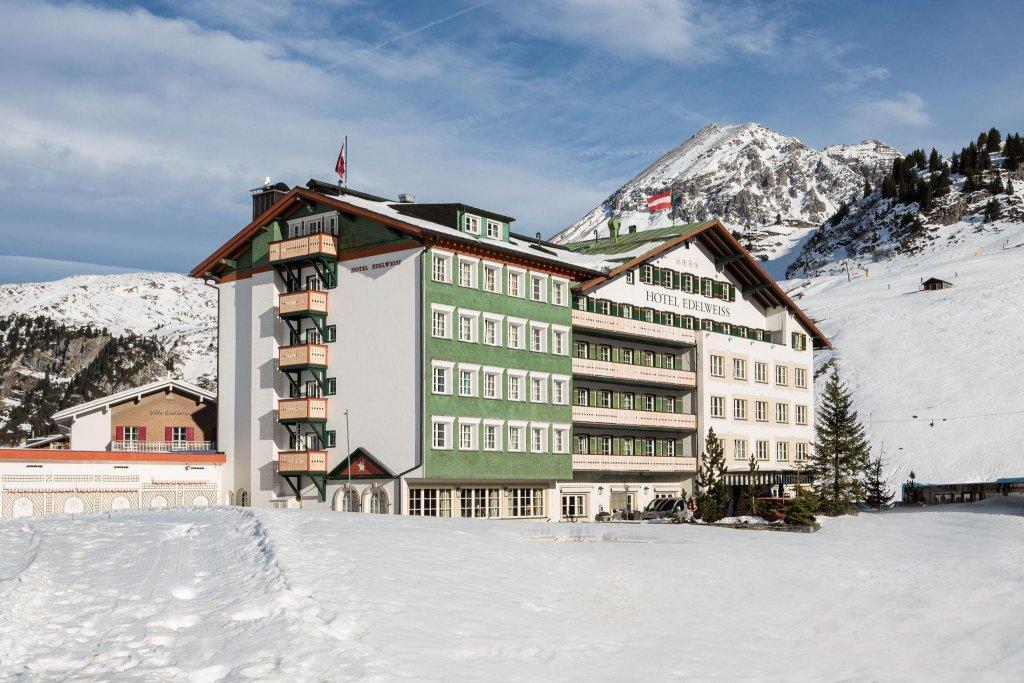 Hotel Edelweiss Zürs Exterior foto